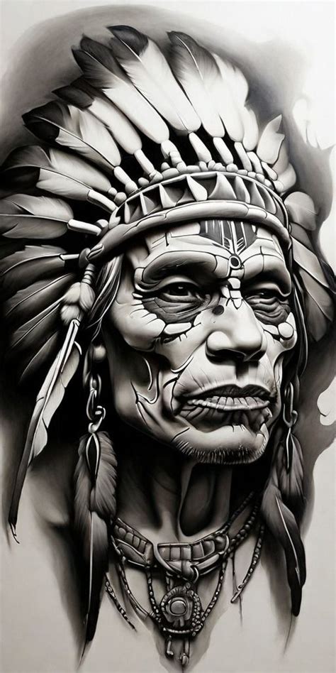 Indian Chief Tattoo Design Artofit