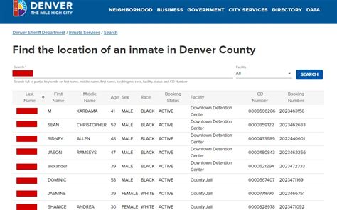 Like A Compass Through The Maze: Inmate Search Denver