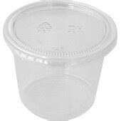 International Tableware Tg Pp 55 5 5 Oz Polyethylene Portion Cup W Lid Clear 1 000 Case