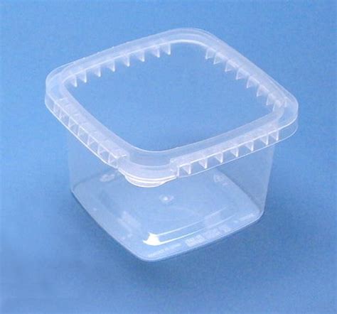 Ipl Series 16 Oz Square Plastic Container