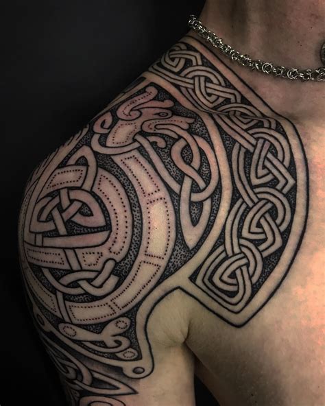 Irish Shoulder Tattoo