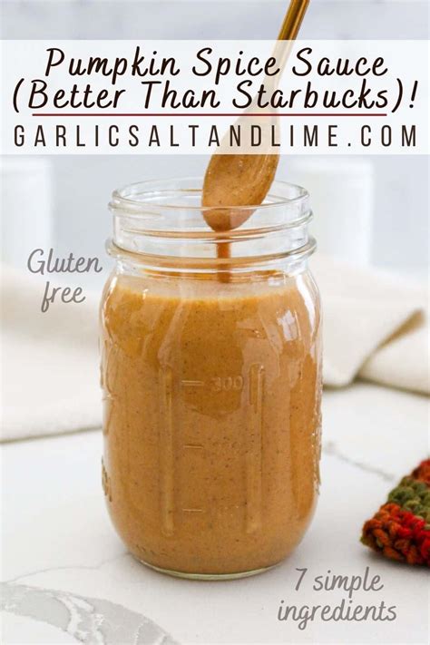 Irresistible Homemade Pumpkin Spice Sauce Irresistible Homemade Pumpkin Spice Sauce
