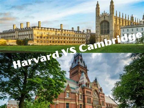 Is Harvard Better Than Cambridge University College Reality Check