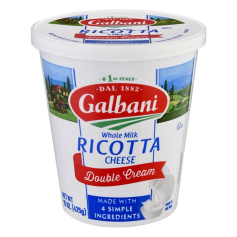 Is Ricotta Cheese Pasteurized Galbani At Barbara Eley Blog