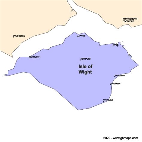 Isle Of Wight County D Maps Com Free Map Free Blank Map Free Outline Map Free Base Map Outline