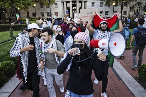 Israel Hamas War Continues To Roil American Colleges Sparking Walkouts