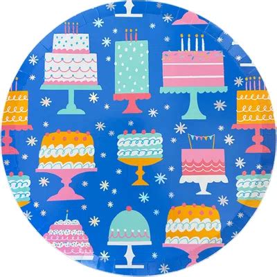 It S A Birthday Cake Print Small Plates