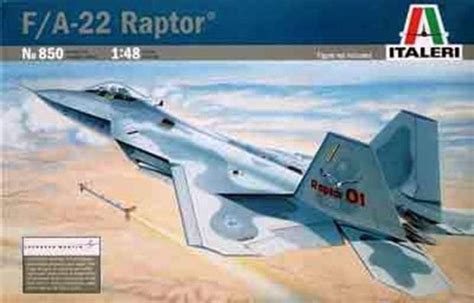 Italeri 0850 1 48 F 22 Raptor Model Kit Italeri 0850 1 48 F 22 Raptor Model Kit