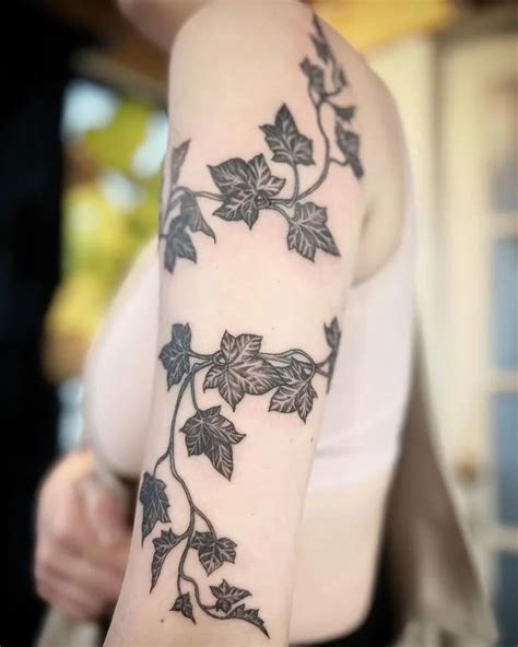 Ivy Tattoo Design