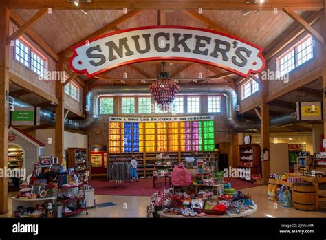 J M Smucker Company Store In Orrville Ohio Stock Photo Alamy