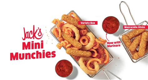 Jack In The Box Brings Back Mozzarella Sticks And Mini Munchies Variety