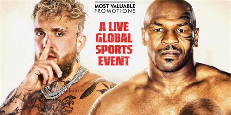 Jake Paul Vs Mike Tyson Fight Card Betting Odds Start Time