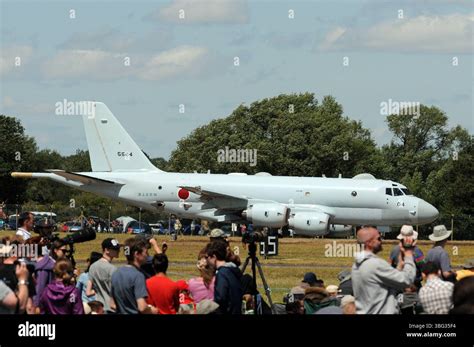 Japanese Maritime Self Defence Force Kawasaki P 1 At Riat 2015 Stock