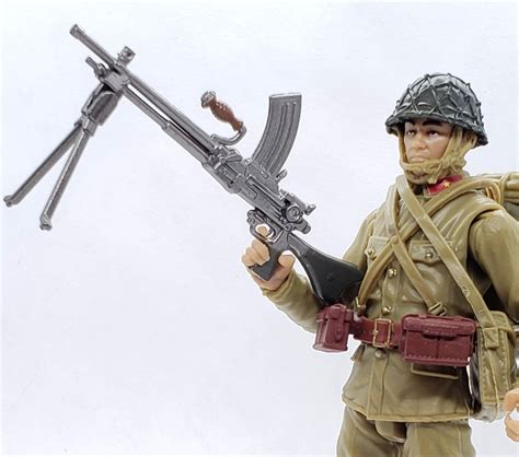 Japanese Type-99 Machine Gun With Bipod 1:18 Scale Weapon, 51% Off