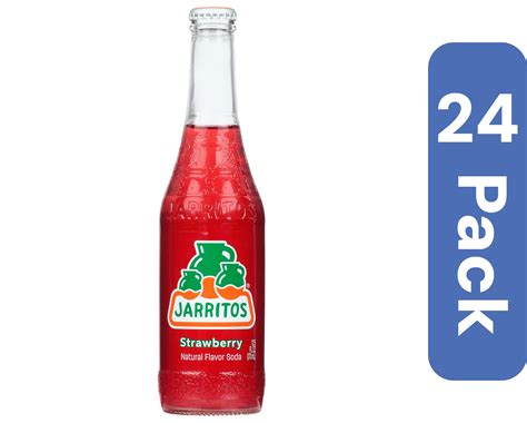 Jarritos Strawberry Soda 12 5 Fl Oz 24 Case