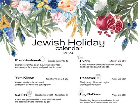 Jewish Holidays Calendar 2024 Preschool Calendar Printable Jewish Holidays Calendar 2024 Preschool Calendar Printable