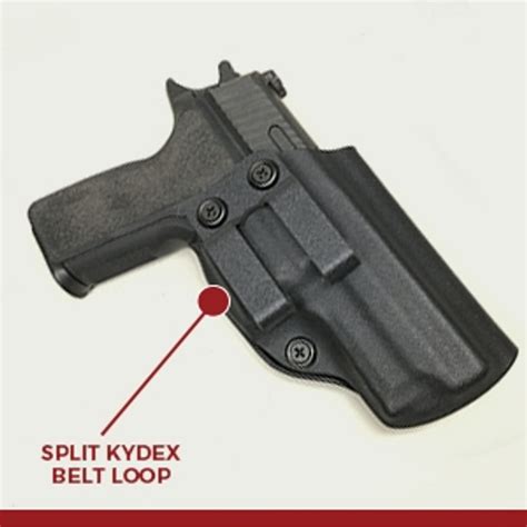 Jm Custom Kydex Aiwb Holster Full Guard W 1 5 Split Loops