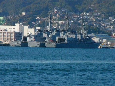 Jmsdf Sasebo Naval Base Hizukushi Sasebo
