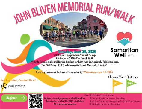 John Bliven Memorial Walk Run
