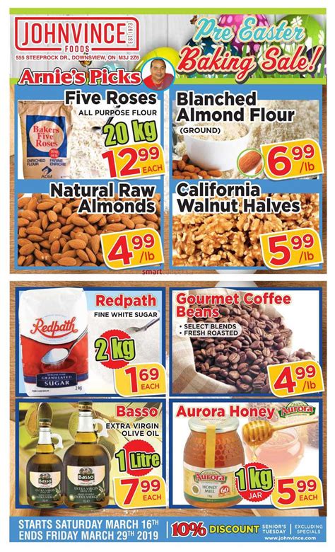 Johnvince Foods Wholesale Specials Flyer July 1 To August 31