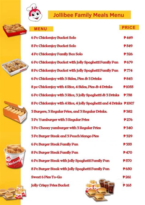 Jollibee Delivery Menu With Prices How To Order Jollibee Menu