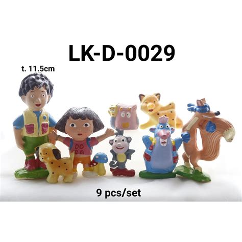 Jual Lk D 0029 Topper Mainan Karakter Lokal Dora Dan Diego Yamama