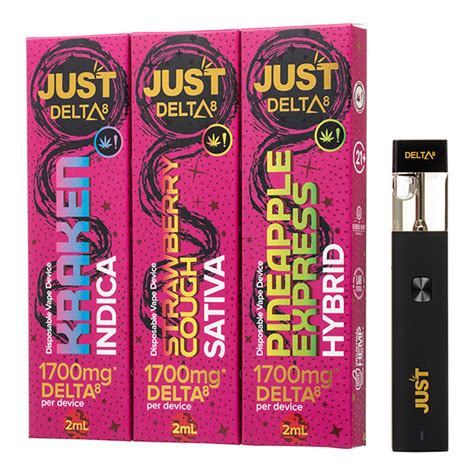 Just Delta Delta 8 Disposable Oil Vape