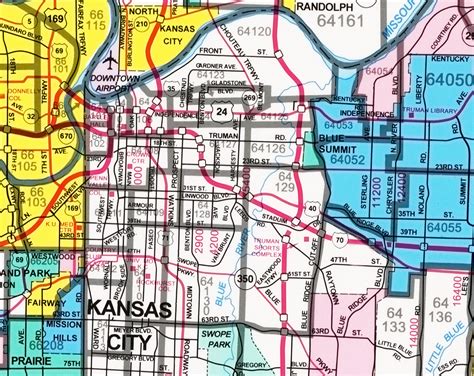 Kansas City Mo Zip Codes Map And Demographics