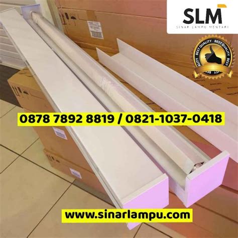 Kap Gms Akrilik Susu Komplit Set Tl Led Philips Ecofit 16 Watt