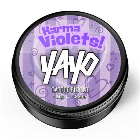 Karma Violets Tattoo Butter Yayo Karma Violets Tattoo Butter Yayo