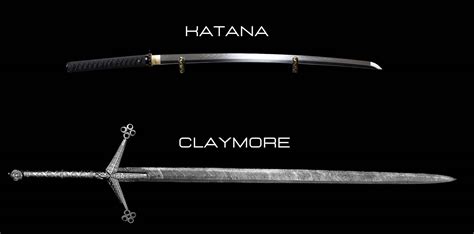 Katana Vs Claymore Comparison Of Iconic Swords Katana