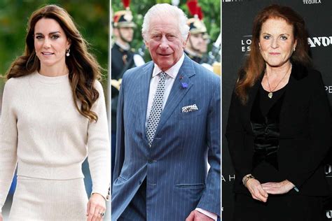Kate Middleton King Charles And Sarah Ferguson All Have Cancer