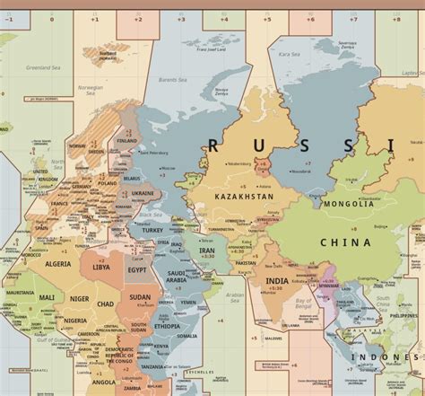 Kazakhsian Moved To A Single Time Zone R Mapporn