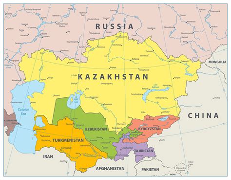 Kazakhstan Maps Amp Facts World Atlas