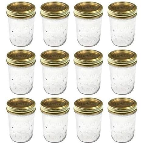 Kerr 1 2 Pint Canning Jars With Lids And Rings For Canning 2139400