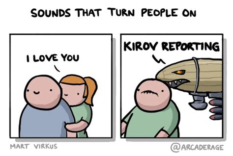 Kirov Reporting For Sexy Time Arcade Rage