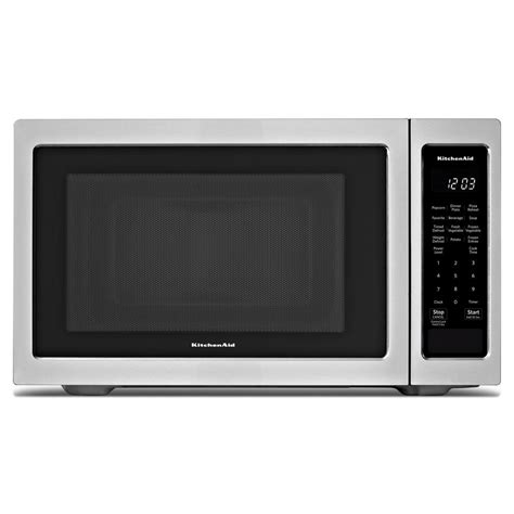 Kitchenaid 1 6 Cu Ft Printshield Stainless Steel Countertop