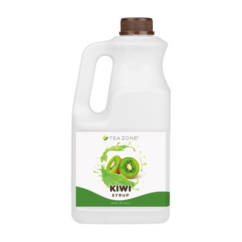 Kiwi Syrup Bottle 64Oz Lollicupstore