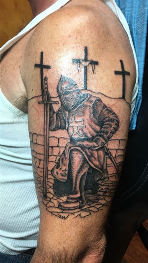 Knights Templar Tattoo Templar Tattoo Done By Oliver Kalkofen