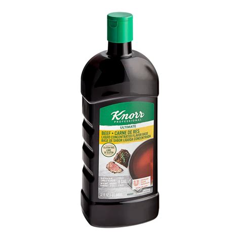Knorr 32 Oz Ultimate Liquid Concentrated Beef Base Knorr 32 Oz Ultimate Liquid Concentrated Beef Base