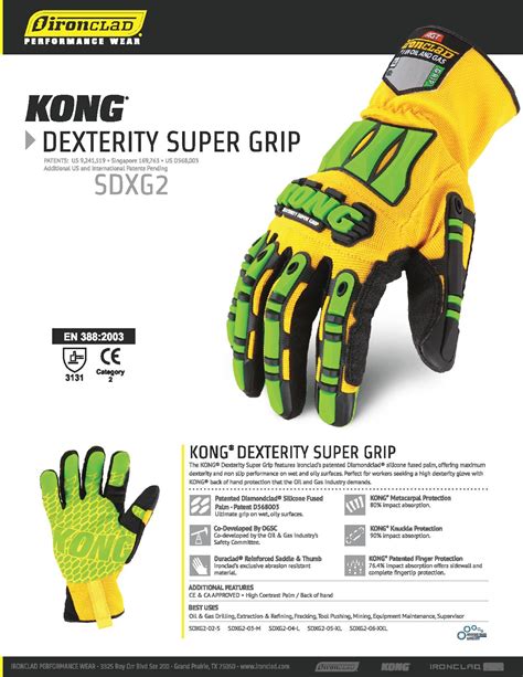 Kong Dexterity Super Grip
