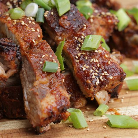 Korean Bbq Sweet Bbq Ribs Recipe Spare Ribs Korean Pork Bbq Sauce Korean Bbq Ribs Sweet