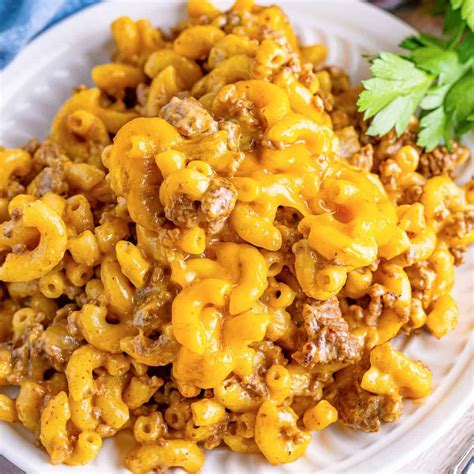 Kraft Cheeseburger Macaroni Casserole