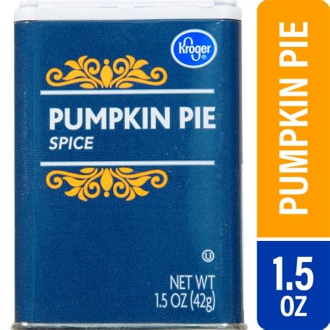 Kroger Pumpkin Pie Spice Shaker 1 5 Oz Fry S Food Stores