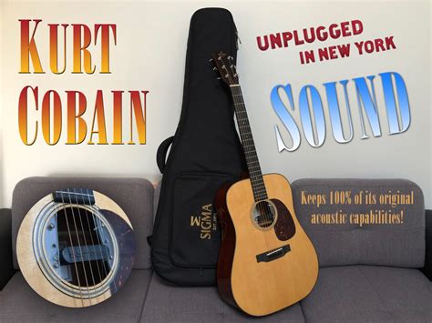 Kurt Cobain Mtv Unplugged Nirvana Sound Guitar Amp Gigbag Sigma Dm18 Kurt Cobain Mtv Unplugged Nirvana Sound Guitar Amp Gigbag Sigma Dm18