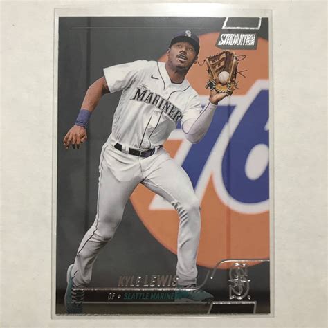 Kyle Lewis Base 202 2022 Topps Stadium Club Mlb Baseball Seattle