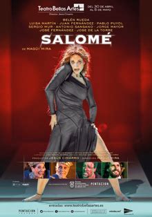 La Actriz Bel N Rueda Interpreta Salom En El Teatro Bellas Artes