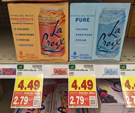 La Croix Sparkling Water Just 2 49 At Kroger Iheartkroger