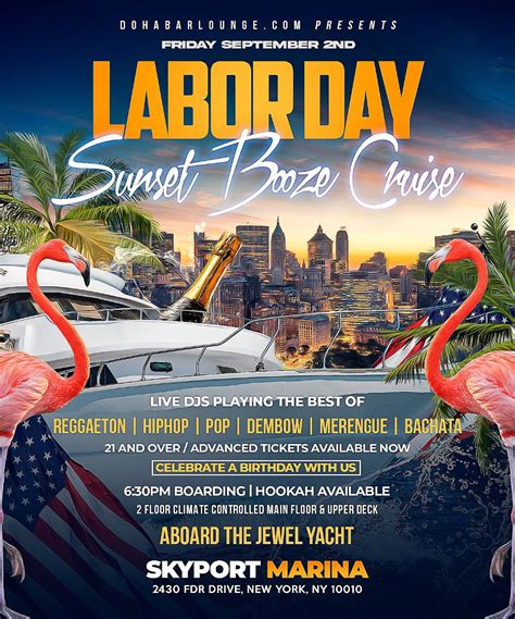 Labor Day Weekend Yacht Cruise Eventcombo