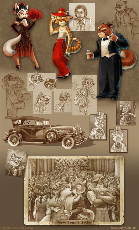 Lackadaisy Rigamarole By Tracyjb On Deviantart Furry Art Character